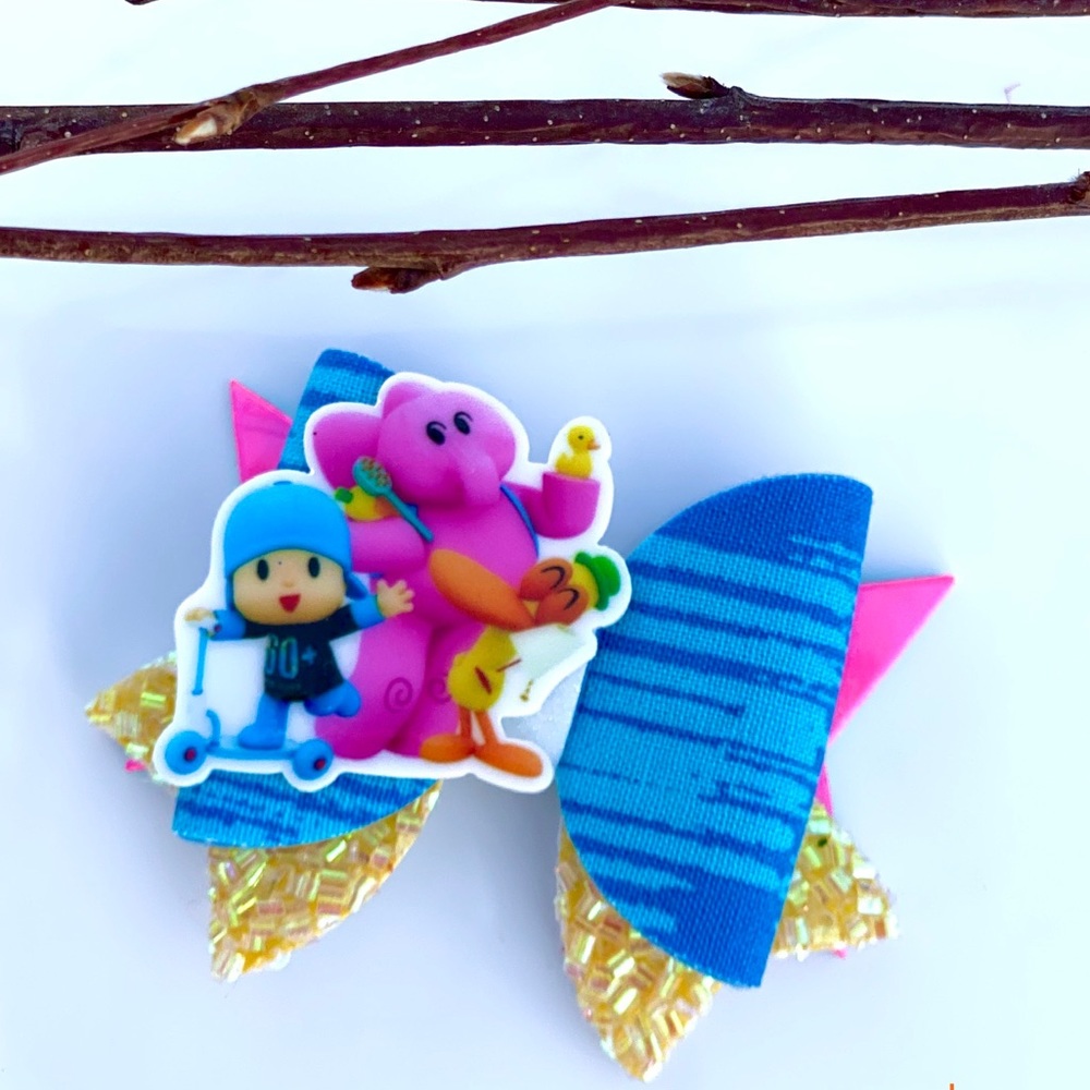 Pocoyo Toddler Hair Bow